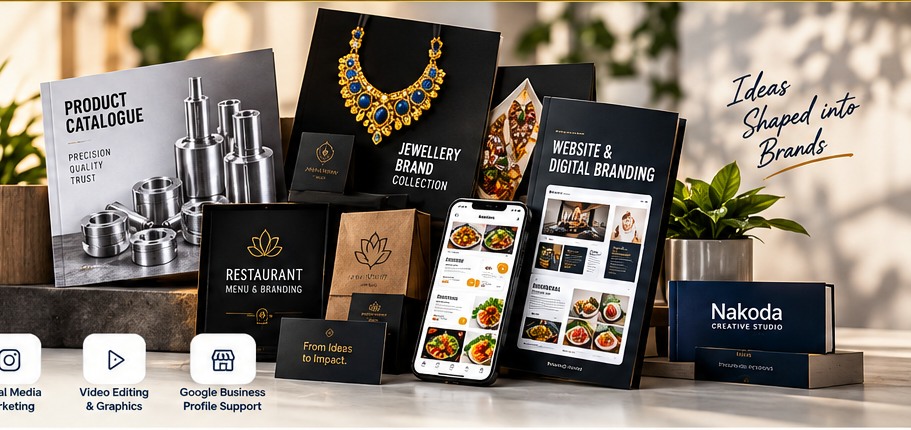 Printed stationery and catalogue inspiration